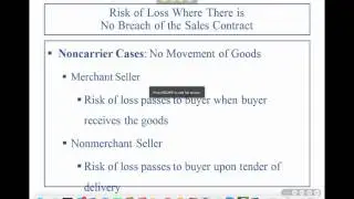 Business Law II - Professor Sharma (Lecture 1, Chapter 19 - 01.31.2015)