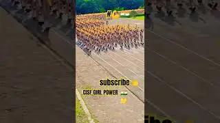 Cisf girl power 💪 #india #army #shortvideo #viral #youtubeshorts #cisf #youtubevideo #youtubevideos