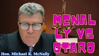 Hon. Michael K. McNally Handles Pitbull Case, License Issues & Payment Plans