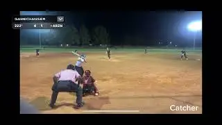 Hailey Sidebottom- 2027- Catcher, 3B, Hitting game highlights from Phoenix, AZ. 