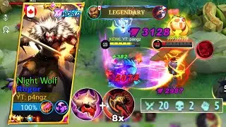 ROGER NEW PASSIVE HACK DAMAGE ITEM 🔥 WAR AXE + CURSED HELMET 😱 | MLBB