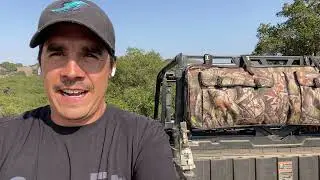 Gun storage for polaris ranger