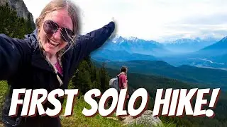 CASTLE MOUNTAIN LOOKOUT TRAIL (Hiking in the Canadian Rockies, Alberta).