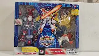 TK REVIEW 79 - DIGIMON FUSION - DX SHOUTMON X5 USA VER.