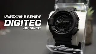 UNBOXING !!! NEW Jam Tangan Pria Digital DIGITEC DG-5028T Original