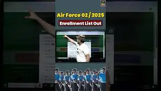 Airforce 02/2025 Enrollment List OUT! #Airforce2025 #AirforceEnrollment #AirforceSelection
