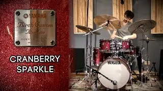 YAMAHA Birch Custom Absolute - Cranberry Sparkle