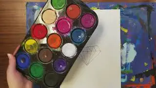Painting lesson for elementary art- sub plan