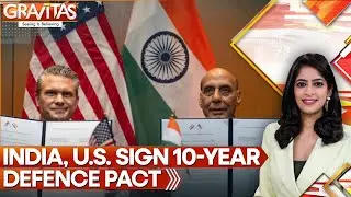 10-year Defence Pact With Us Strengthens India, Shocks Pakistan | GRAVITAS