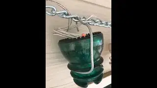 Old School Meets New School - DIY Smart Dimmable Lights With Old Glass Insulators