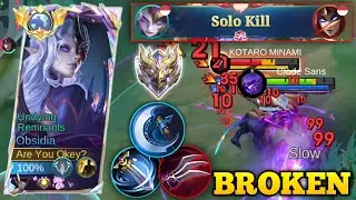 HERO OBSIDIA BROKEN MARKSMAN GOLD LANE - MOBILE LEGENDS