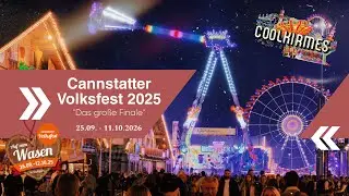 Cannstatter Volksfest 2025 geht mit Feuerwerk zu Ende | Rund 4,2 Millionen Besucher auf dem Wasen 🎠