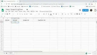 Teacher Timer Workflow with Google and E.ggTimer