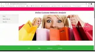 Online Customer Behavior | Asp. Net | MYSQL.