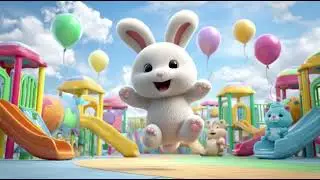 Bunny Bunny Jump Jump Song 🐰 | Fun Kids Rhyme | Baby & Toddler Learning Song