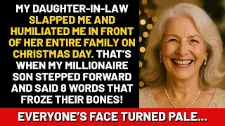My DIL slapped me and humiliated me in front of her entire family on Christmas Day. That’s...