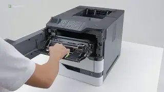 MS725/MS82x/MX72x/MX82x Series&mdash;Replacing the imaging unit
