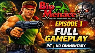 Bio Menace (1993) &ndash; Episode 1 Full Gameplay PC | No Commentary