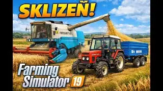 farming simulator 19 sklizen řepky (mapa RABACINO) ep1