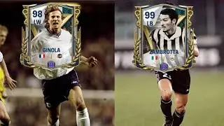 Original images of Hall of Legends ICONS FC Mobile cards