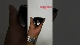 up for sale iPhone 11 Pro bypass without SIM signal just Wi-Fi use