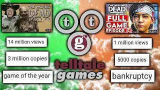 The REAL REASON Telltale Games went bankrupt - History of Telltale's Rise and Fall Walking Dead Game