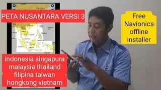 VERSI 3 PETA NUSANTARA cara install aplikasi navionic garmin boatinghd terbaru offline installer