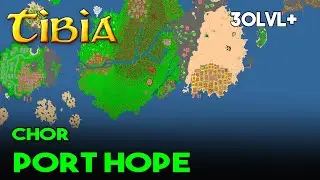 WIOSKA JASZCZUROLUDZI - Tibia - Chor - Lizard Village - Port Hope