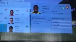 Emenike on Fifa 16 career mode!!!