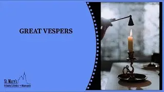 Great Vespers &ndash;&nbsp;1/10/2026