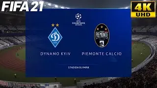 FIFA 21 | Dynamo Kyiv vs Juventus - UEFA Champions League - Full Match & Gameplay [ 4K 60 FPS ]