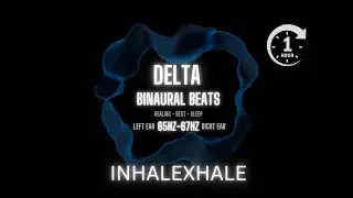 2 Hz #delta Binaural Beats for Deep Sleep & Healing | 65 Hz / 67 Hz Pure Tones