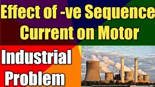 Effect of Negative Sequence Current | Motor Heating Problem | Motor Unbalance Current