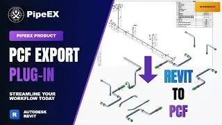Effortless PCF File Export from Revit: Revolutionize Your Piping Workflows with Our Plug-In!