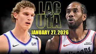 Los Angeles Clippers vs Utah Jazz Full Game Highlights – January 27, 2026 | NBA Season