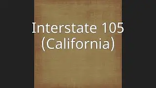 Interstate 105 (California)