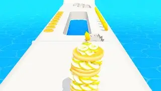 Pancake Run Gameplay | All Levels #2 (iOS,Android) Walkthough