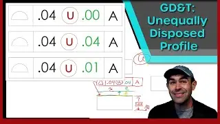 GD&T Unequally Disposed Profile 