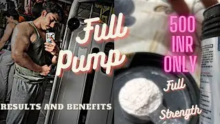 Best Pre-Workout Supplement Under 500 INR ONLY🔥💪 Best Results and Pump🔥🔥 #fitnessfreak #gym😈