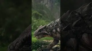 Most Armored Dinosaur #shorts #dinosaur_era #areruasonid #dinosaur #evolution #ankylosaurus