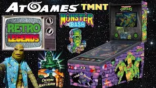 AtGames TMNT Hands On, Williams Monster Bash, ELVIA Scared Stiff AtGames Soon, and Creature!