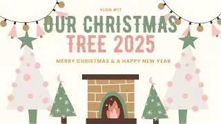 Vlog #17: Christmas Tree Decorating 2025/ Watch me decorate our Pink Christmas Tree