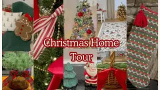 Christmas Home Tour 2025🎄|90's Inspired|Traditional Decor|Red & Green Decor|Mobile Home|Cozy Home