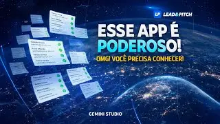 Leads e Pitchs Gratuitos com Gemini Studio . Aula 01