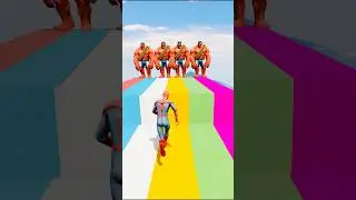 GTA 5 Epic Water Ragdolls Spiderman Jump/Fails Ep 1835 #shorts