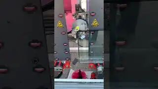 Automatic Double Glass Sealing Machine, Big Capacity CNC IGU Line, Special-Shaped Glass Sealed