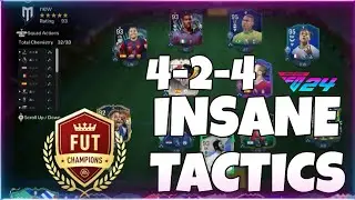 424 Is Really Broken... BEST CUSTOM TACTICS In EA FC24