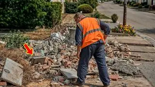 Builder Was Cleaning Up After Renovation &mdash; But What He Found Beneath The Bricks Changed Everything
