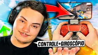 🎮CONTROLE + GIROSCÓPIO no BLOOD STRIKE 🤔 (Tem como jogar bem ?)