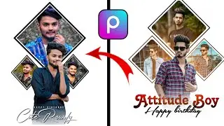 Instagram Viral Happy Birthday Photo Editing 2025 Picsart happy birthday photo editing tutorial